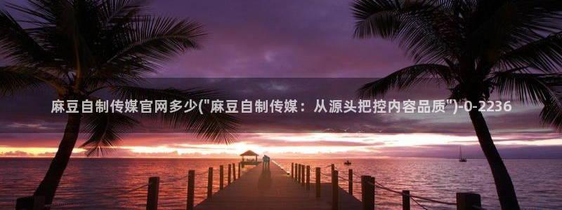 麻豆传媒直播app官网:麻豆自制传媒官网多少(\